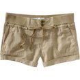 thumbnail image 1 of Aeropostale Womens Army Casual Chino Shorts, Beige, 0, 1 of 1
