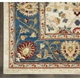 thumbnail image 5 of Nourison Revel Persian Farmhouse Ivory Blue 2' x 6' Area Rug, (6' Runner), 5 of 8
