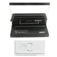 thumbnail image 2 of Binding Machine Spiral Coil Binder, Versatile Binding Machine Punching 12 Sheets 80g  for School, 2 of 7
