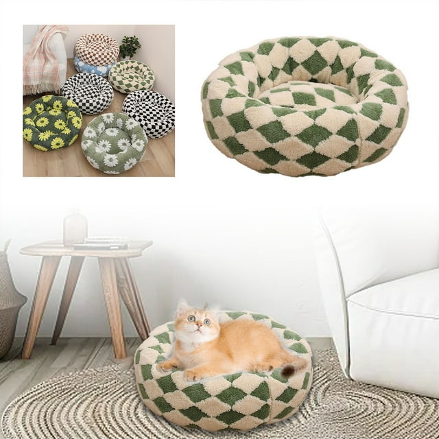Hearth & Gear Dog Bed Cat Bed Pet Round Bed All Season Warm Pet Bed Pet Bed Resting And Sleeping Bed Suitable For All Convenient And Suitable For Every Place In The Home (60cm) Squirrel Kits for