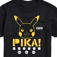 thumbnail image 3 of Pokémon - Pika Face - Men's Short Sleeve Graphic T-Shirt, 3 of 5