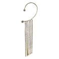 thumbnail image 1 of Xihbxyly En venta Pendientes largos con borlas y diamantes brillantes para mujer, de moda, para fiestas, sin orejas perforadas, 1 of 2