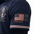 thumbnail image 5 of Men's 250 Anniversary USA Shirt United States of America 1776-2026 Tops Eagle Patriotic Flag Independence Day Shirts,Style 6，L, 5 of 7