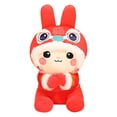 thumbnail image 2 of Juguetes de Peluche Conejo CUTICAT Traje Tang Rojo 20cm, 2 of 8