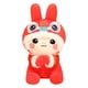 thumbnail image 1 of Lindos juguetes de peluche de conejo, colección de decoración, regalo, figura de animal para la primavera china Traje Tang Rojo 25cm, 1 of 9