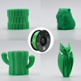 thumbnail image 3 of Filamento Para Impresora 3D Abcwaveprint Pla Precisión Dimensional +/- 0,02 Mm Carrete De 1 Kg (2,2 Libras) 1,75 Mm Verde, 3 of 5