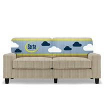 Serta Palisades 78" Track Arm Sofa with Removable Covers Flagstone Beige