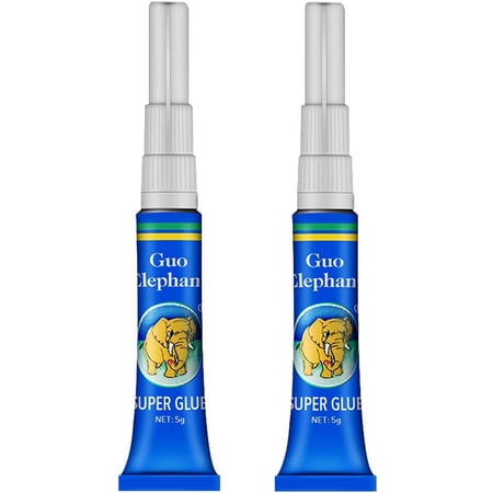 Aquarium Glue, Coral Frag Glue, Cyanoacrylate, 0.35oz/10g, 5g Each (2 Pack) Clear Safe and Quick-Drying aquascape Water Plant Glue, aquascaping Glue for Plant, Moss, Coral, Wood, and Salt Water