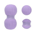 thumbnail image 3 of Unique Bargains 1 Pc Comfortable Peanut Fascia ball  5.12"x2.56" Purple, 3 of 6