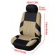 thumbnail image 3 of Paquete de 2 fundas universales para asientos delanteros | Cojín de poliéster transpirable para todas las estaciones | Se adapta a la mayoría de los modelos | Opciones multicolor: protege de las, 3 of 3