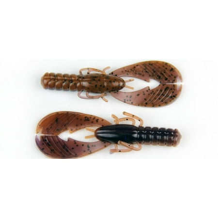 UPC: 0824590302845 | Xzone Muscle Back Craw Soft Plastic Craw 8 pack (Pearl  3 1/4 inch)