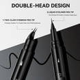 thumbnail image 4 of Waterproof Double-Ended Eyebrow Pencil with Fine Tip and Blending Brush, Smudge-Proof and Long-Lasting, Natural Finish Brow Makeup, Travel-Friendly, 4 of 7