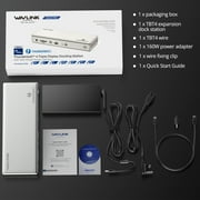 40Gbps Thunderbolt 4 Dock Station, 13 In 1 8K Laptop Dock with Max 96W Charging 2.5G RJ45 for Laptop