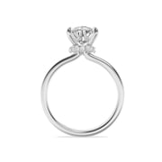 FireBorn Diamonds Fireborn Pear-Shaped Diamond Engagement Ring with a Hidden Halo, 2 CTTW, 14K White Gold