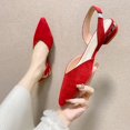thumbnail image 2 of Ruyang Womens Flat Pointed Toe Slingback Shoes,Pointy Slingback Back Strap Flats,Flat Slingback Shoes Flat Heel Flat Shoes for Women, 2 of 5