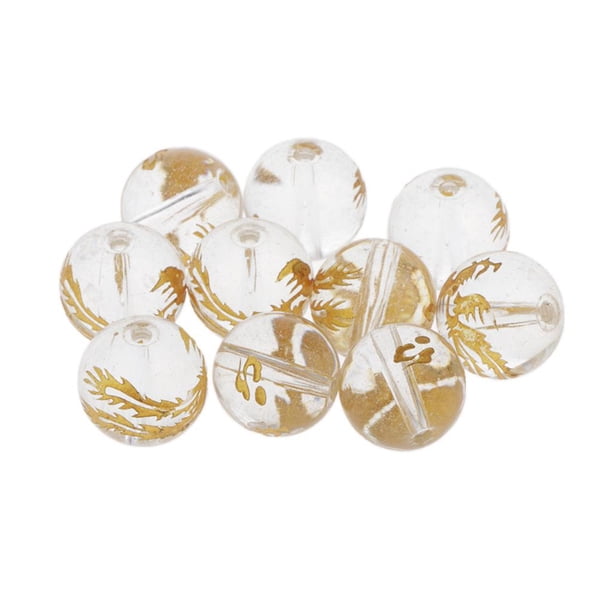 Cuentas decoradas a mano jinwen de cristal brillantes diseño vintage regalo de decoración