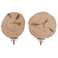 thumbnail image 1 of Shisuyan Wood Perches Stand Light Brown 2Pcs 12.5x10, 1 of 8