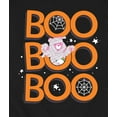thumbnail image 3 of Care Bears - Boo Repeated Halloween Cheer Bear - Men's Crew Fleece Sweatshirt, 3 of 5