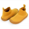 thumbnail image 2 of JAN & JUL Hi-Top Easy-on Shoes for Boys Girls (Mustard, US Size 6.5), 2 of 6