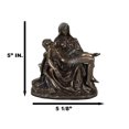 thumbnail image 2 of Ebros Small Michelangelo Sistine Chapel La Pieta Urn Statue 5.25"Tall, 2 of 9