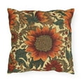 thumbnail image 2 of Outdoor Pillow In Sunflower Pattern, 2 of 4