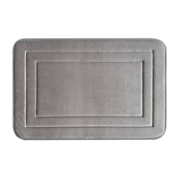 SDNall Tapis de Salle de Bain Antidérapant et Absorbant - Paillasson, Tapis Ménager Épais, Parfait pour les Salles de Bain
