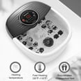 thumbnail image 2 of MaxKare Foot Spa Bath Massager with Heat, Bubbles, and Vibration, Digital Temperature Control, 16 Detachable Massage Rollers, Soothe and Comfort Feet, Black, 2 of 6