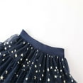 thumbnail image 4 of BFHHYA Girls Leggings with Skirt Footless Star Sparkly Tulle Skirt Pants Kids Ruffle Tutu Pant School Uniform 1-10 Years, 4 of 7