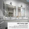 thumbnail image 5 of For Led Vanity Light 15.7 Inch 6000k White Light Over Mirror Wall Mounted Modern, 5 of 5