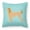 Blue, variant on Afghan Hound Checkerboard Green Fabric Decorative Pillow BB3806PW1818