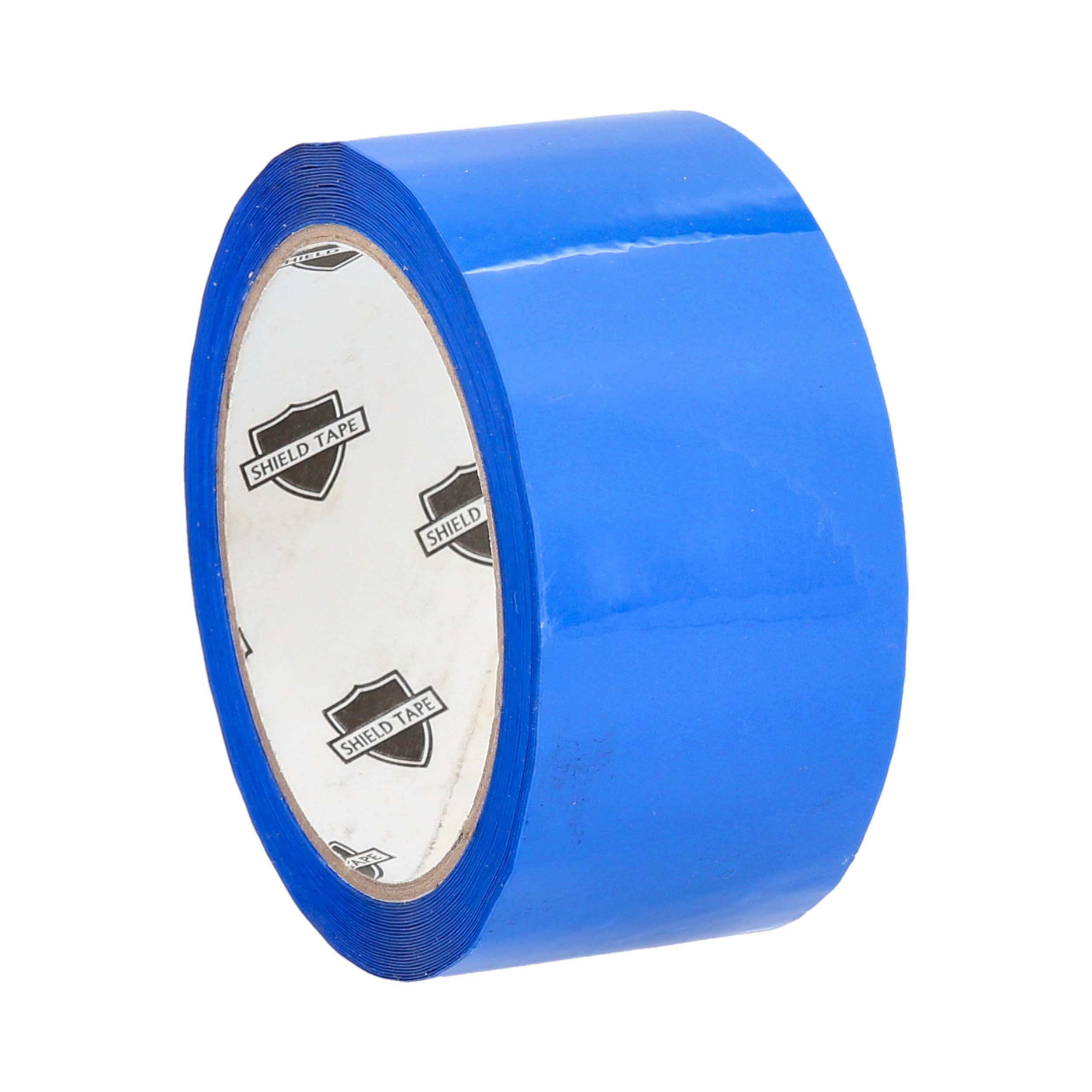 2 Inch 1 Roll 75 Yards 2 Mil Branded Packaging Shipping Tape Blue 