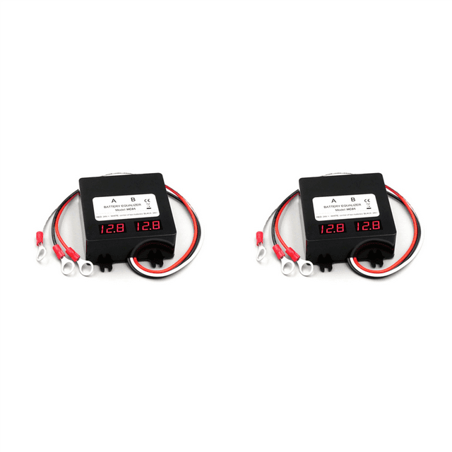 2X HC01 Battery Equalizer Lead Acid Batteries HA01 Voltage Balancer Lead Acid Battery Charger Regulator in Serial 2S