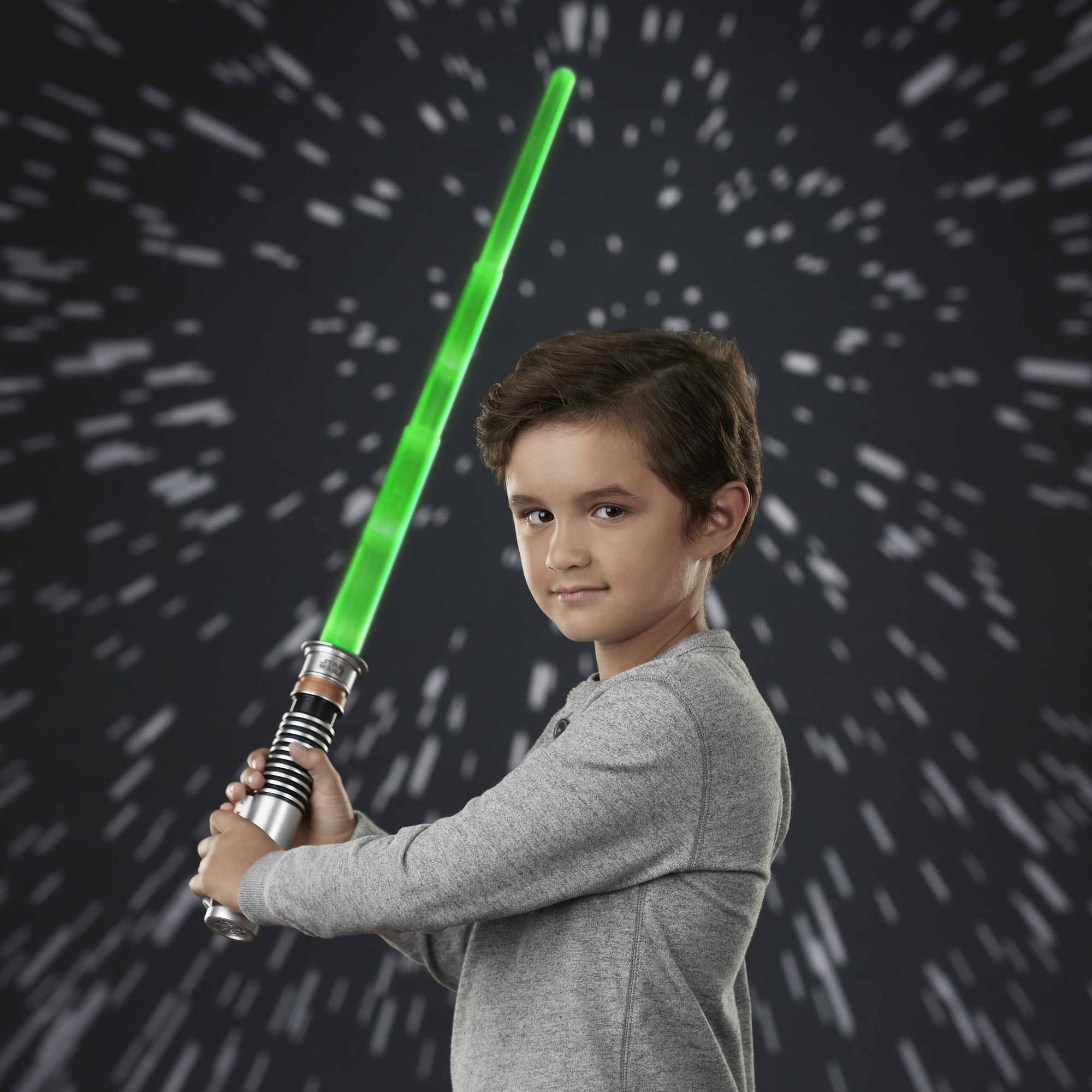2015 Hasbro Star Wars Luke Skywalker Green Lightsaber  Non Powered Cosplay 
