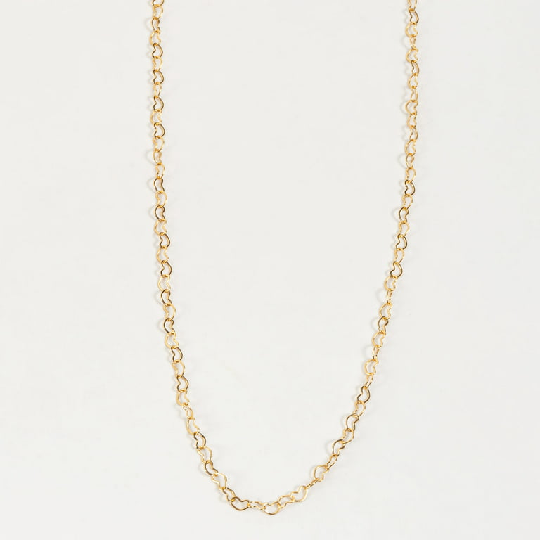 Howard's Layer Me 18 Gold Heart Necklace Chain for Women