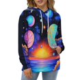 thumbnail image 4 of Galaxy Dream Planets-2 Men's Women New Sweatshirt Hoodie Men's Plus Size Sweatshirt Hooded Sweatshirt 3d Printed Street Men's Cloth, 4 of 6