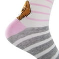 thumbnail image 6 of Yuanlong Womens Socks 5 Pairs Cute Dog Cartoon Pattern Warm Low Cut Socks Spring Winter Hosiery Breathable Mid Stockings, 6 of 7