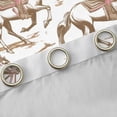thumbnail image 4 of Homewish Tribal Horse Animal Blackout Curtains Set of 2 (52x84 Each) for Kid, Vintage Western Cactus Window Curtains, Rustic Cowgirl Curtains and Drapes, Living Room Curtains Decor, 4 of 6