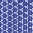 thumbnail image 1 of Ahgly Company Machine Washable Indoor Square Transitional Denim Blue Area Rugs, 7' Square, 1 of 7