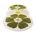thumbnail image 3 of Floral Area Rug Carpet Blanket, Soft Polyester Throw for Bedroom Living Room, Non-Slip Backing, Washable, 1 Piece, 3 of 6
