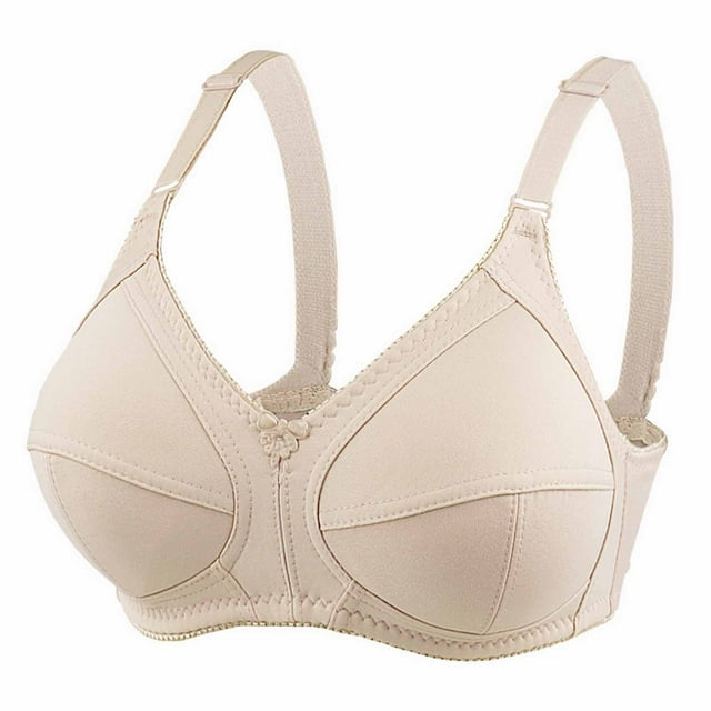 Timegard Soutiens-Gorge pour Femmes avec Soutien Couvrance Totale Bretelles Réglables Sans Armature Confort Quotidien Soutien-Gorge Léger
