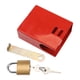 thumbnail image 1 of Cerradura de grifo para exteriores, cerradura de grifo de manguera extraíble, cubierta protectora de grifo de fácil instalación con llaves para patio, 1 of 8