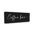 thumbnail image 3 of Stupell Industries Coffee Bar Classy Script Text Black Background Sign Graphic Art Gallery Wrapped Canvas Print Wall Art, Design by Lux + Me Designs, 3 of 7