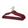 thumbnail image 1 of HDS Trading FH45007 Sunbeam Velvet Hanger, Burgundy, 1 of 1