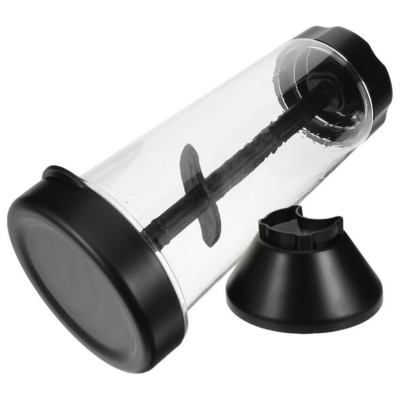DECORNIJIA Sugar Powder Shaker Flour Sifter Black Sifting Simple Design 1 PCS