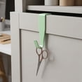 thumbnail image 4 of 4pcs Over The Door Cabenit Drawer Hooks Carbon Steel Hanger Hook No Drill Cabinet Drawer Organizer Easy to Install Hook for Hanging Stocking Clothes Towels Kitchen Cabinet Bathroom Door, 4 of 7
