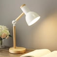 thumbnail image 1 of Decoration Table Lamp Led Desk Lamp E27 Living Room Wooden Lamp Modern, 1 of 5