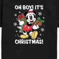 thumbnail image 3 of Disney - Oh Boy It's Christmas - Toddler Boys Short Sleeve Graphic T-Shirt, 3 of 5