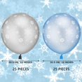 thumbnail image 3 of Set de globos con temática invernal Hicarer, 60 piezas, copos de nieve, 3 of 7