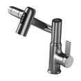 thumbnail image 3 of Grifo de baño de repuesto giratorio 360 con pantalla de temperatura, grifo de fregadero de cocina moderno, aireador de grifo de cocina gris, 3 of 9