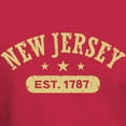 thumbnail image 3 of CafePress - New Jersey Est. 1787 Dark T Shirt - Men's Classic Graphic Cotton T-Shirt, 3 of 4